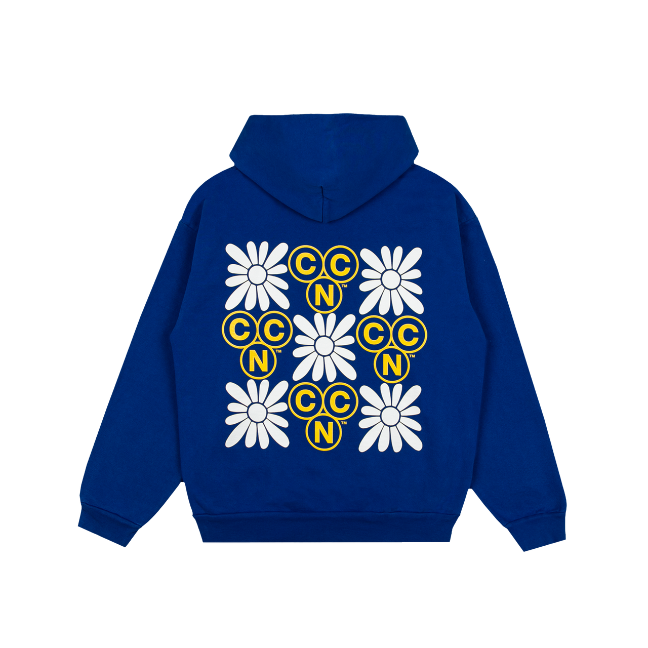 Monogram Hoodie | Cobalt Blue
