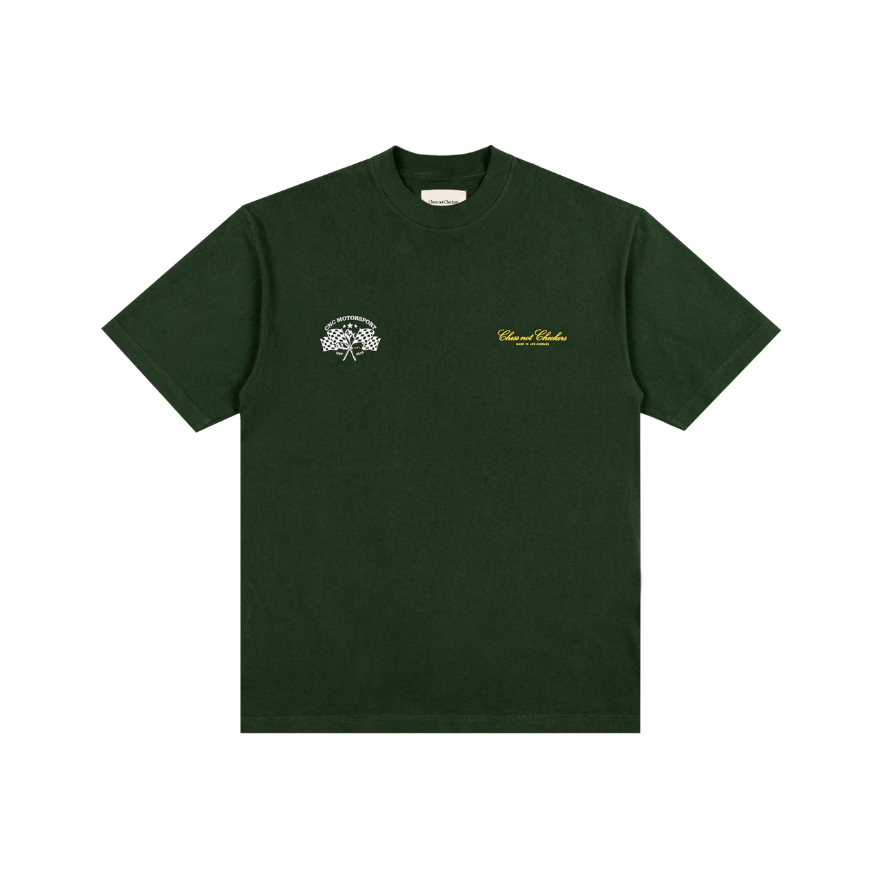 Monogram T-Shirt | Forest Green