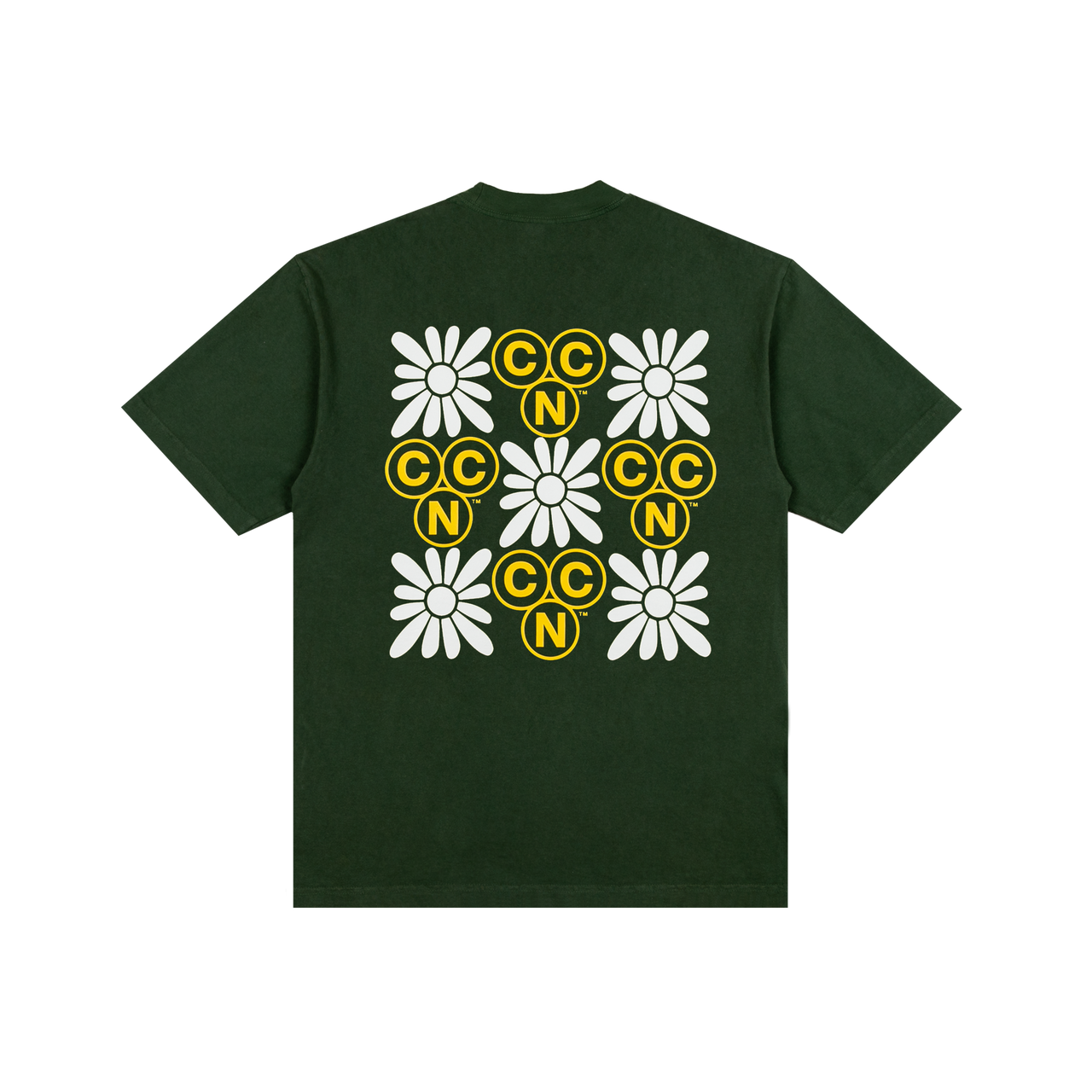 Monogram T-Shirt | Forest Green