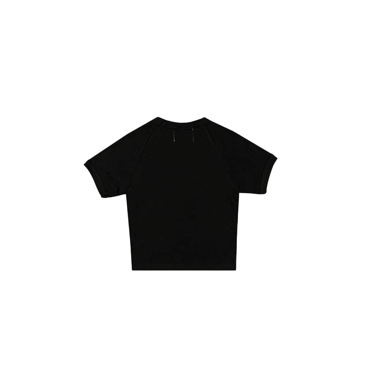 Monogram Baby Tee | Black