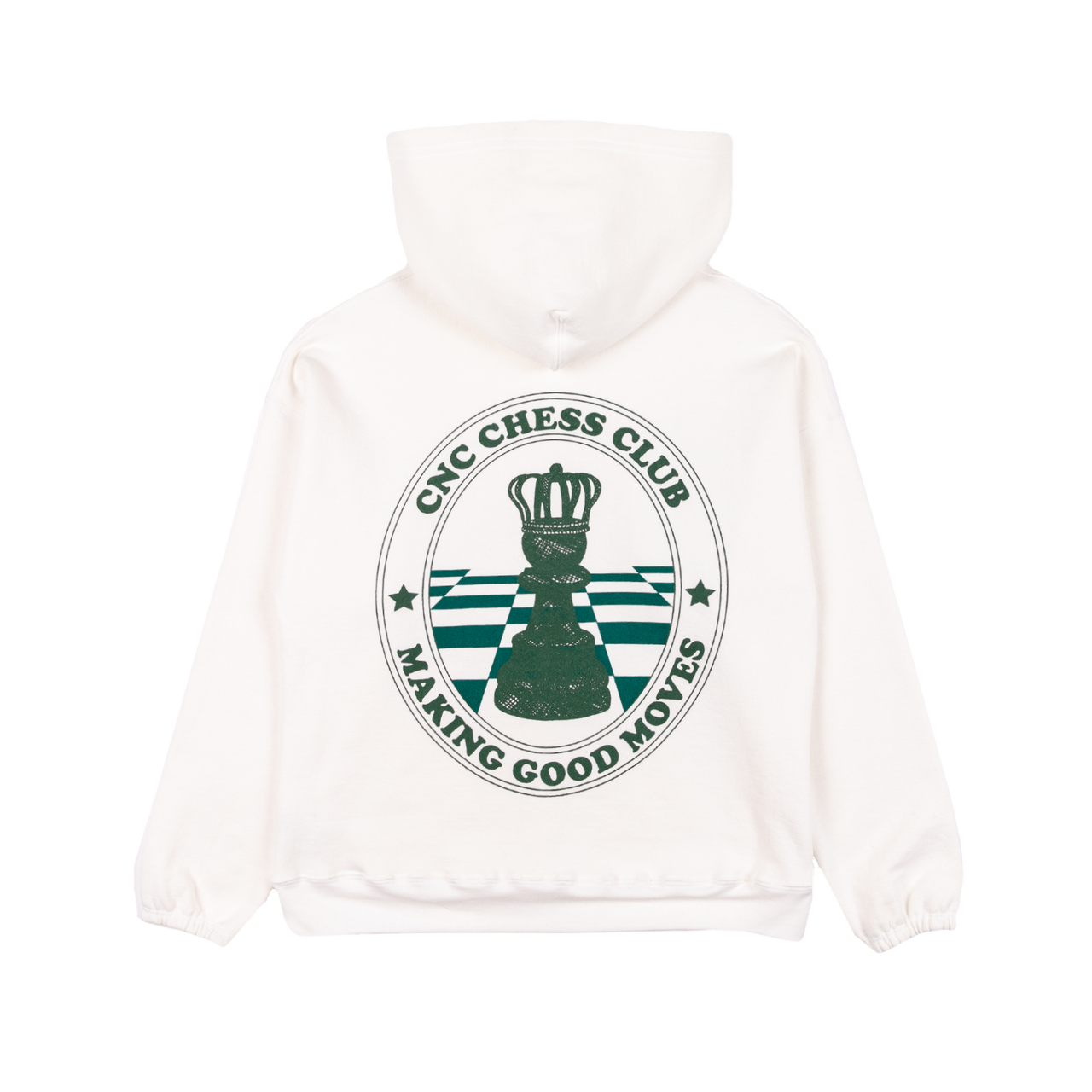 Chess Club Hoodie | Ivory