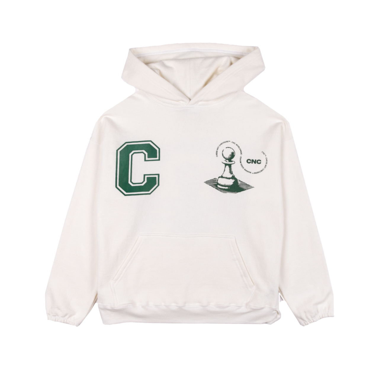 Chess Club Hoodie | Ivory
