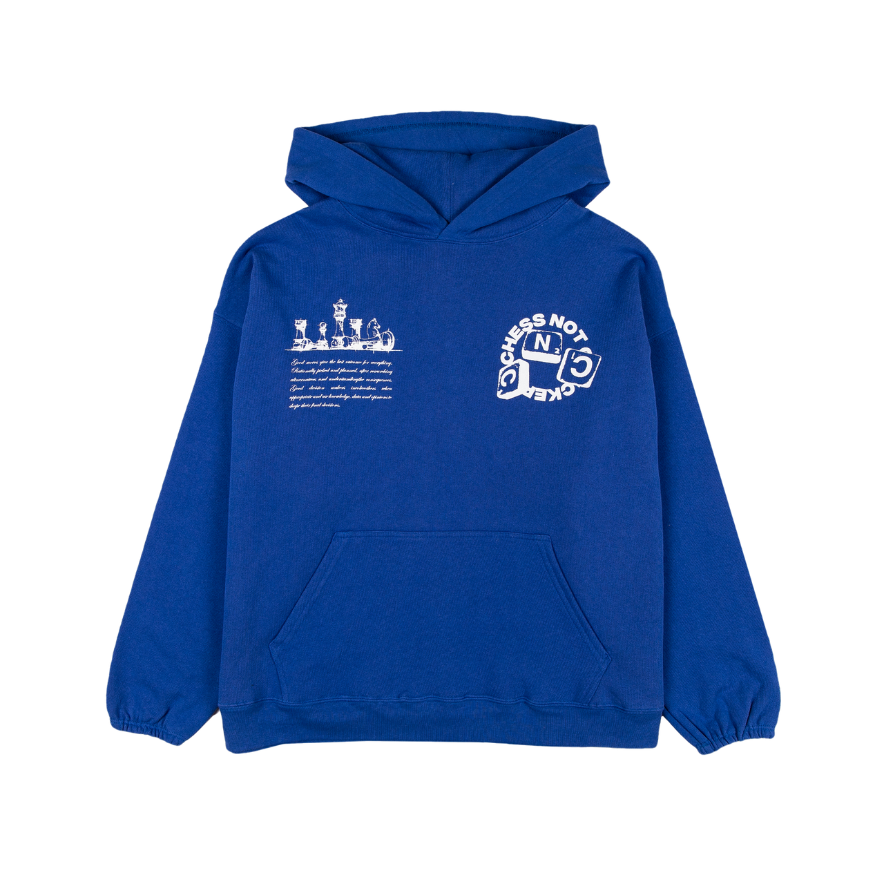 Scramble Hoodie | Cobalt Blue