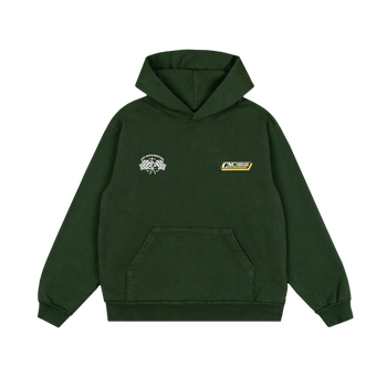 Monogram Hoodie - Forest Green