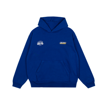 Monogram Hoodie - Cobalt Blue