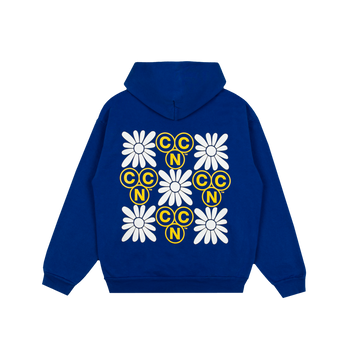 Monogram Hoodie - Cobalt Blue