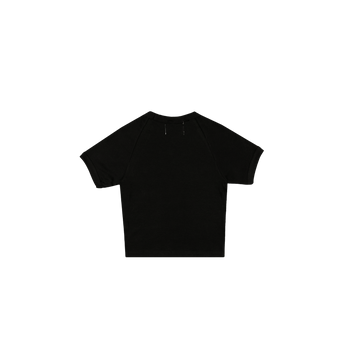 Monogram Baby Tee - Black