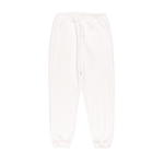 Pin-tuck Joggers in Cloud Dancer