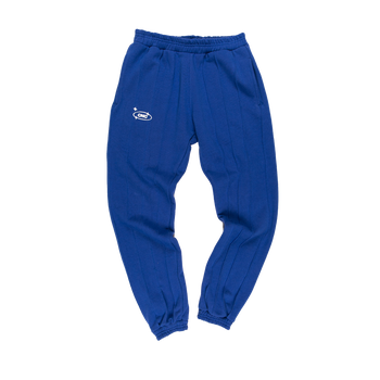 Pin-tuck Pinstripe Sweatpant - Cobalt Blue