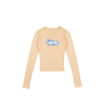 Signature Rib Long Sleeve - Ivory