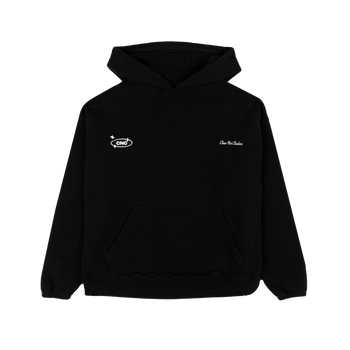 Chess Club Hoodie - Jet Black