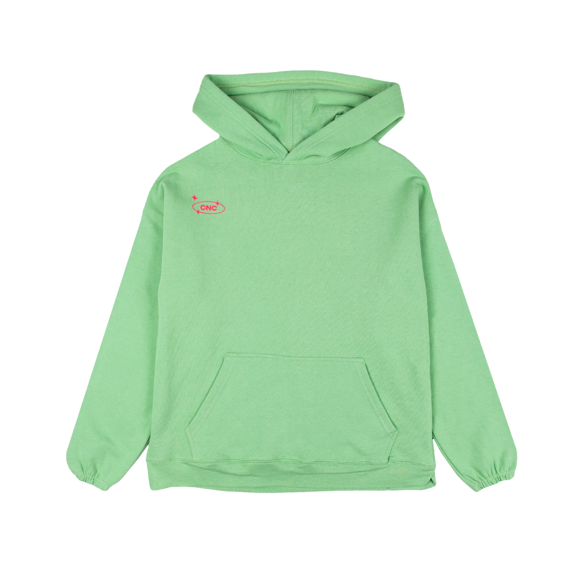 Pullover Hoodie in Pea-pod Jade