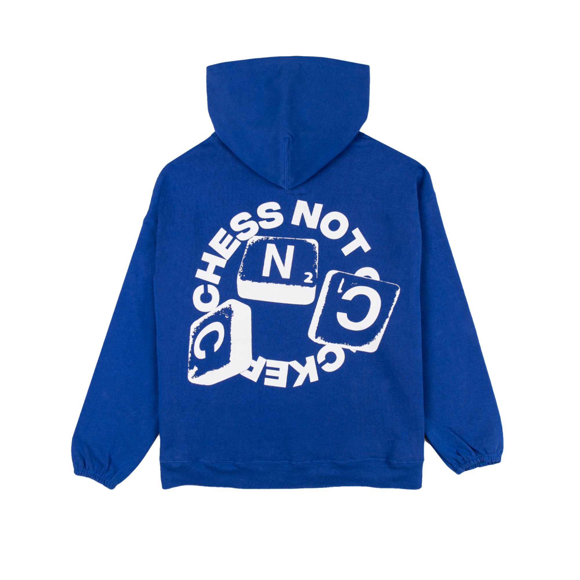 Pullover Hoodie in Clematis Blue
