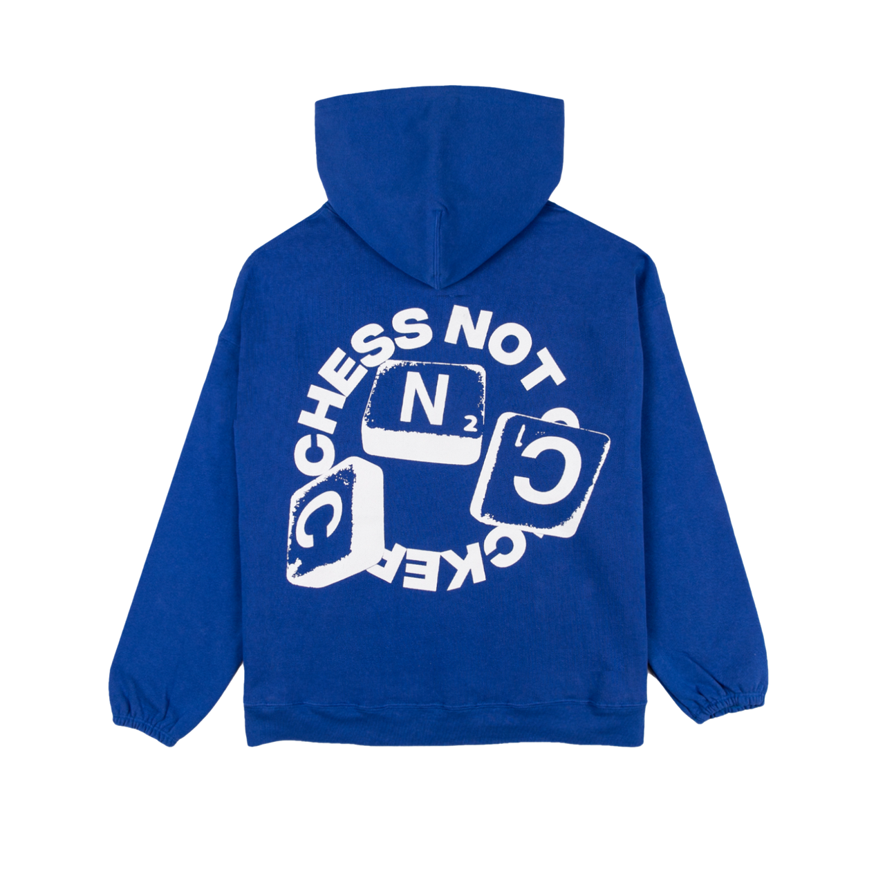 Pullover Hoodie in Clematis Blue