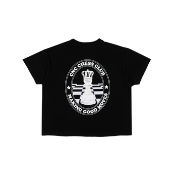 Chess Club T-Shirt - Jet Black