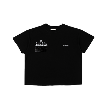 Chess Club T-Shirt - Jet Black