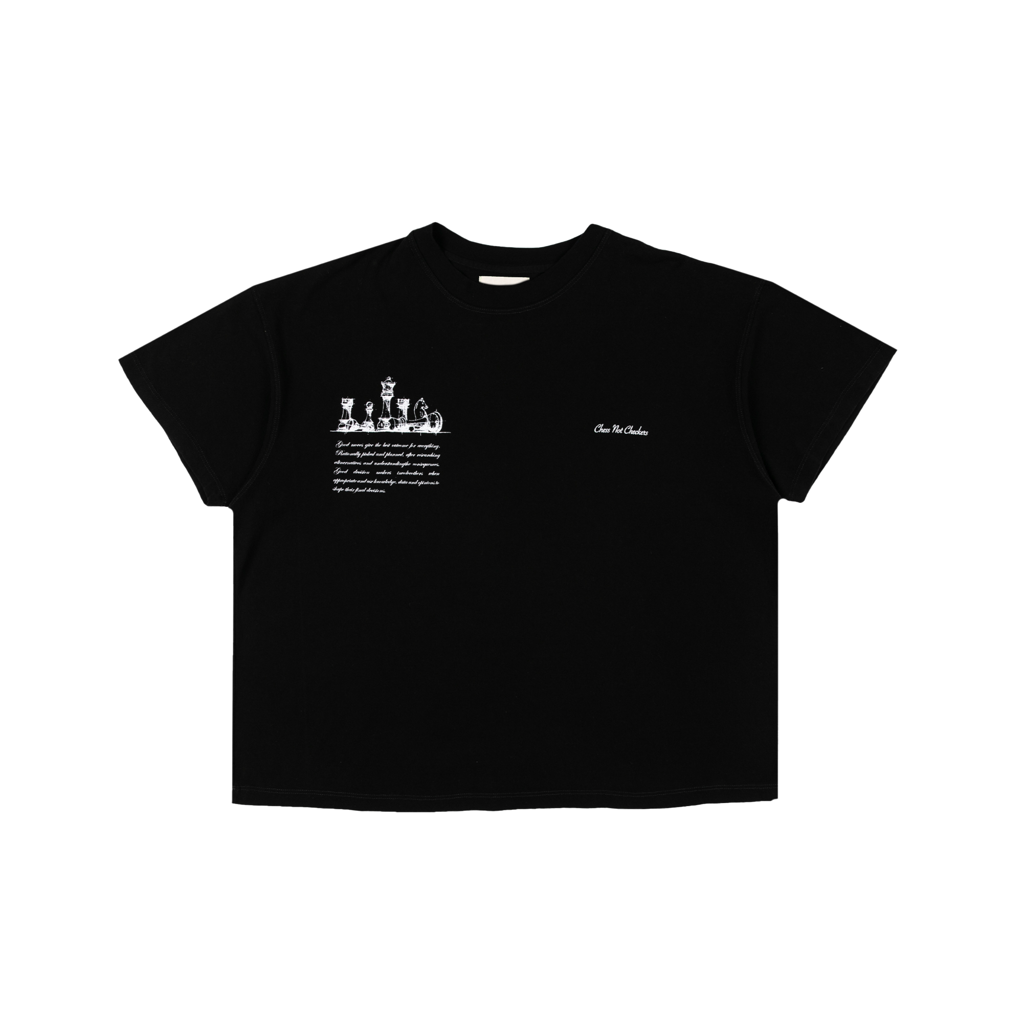 Pre-Order: T-Shirt in Jet Black