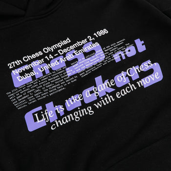 MGM Chess Club Hoodie - Jet Black