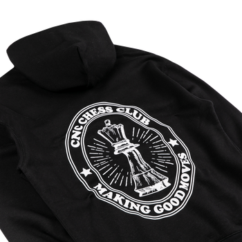 MGM Chess Club Hoodie - Jet Black