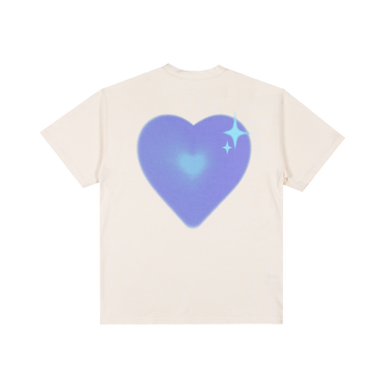 Pulse Love T-Shirt in Ecru