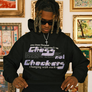 MGM Chess Club Hoodie - Jet Black