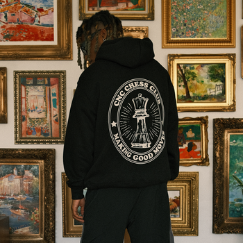 MGM Chess Club Hoodie - Jet Black