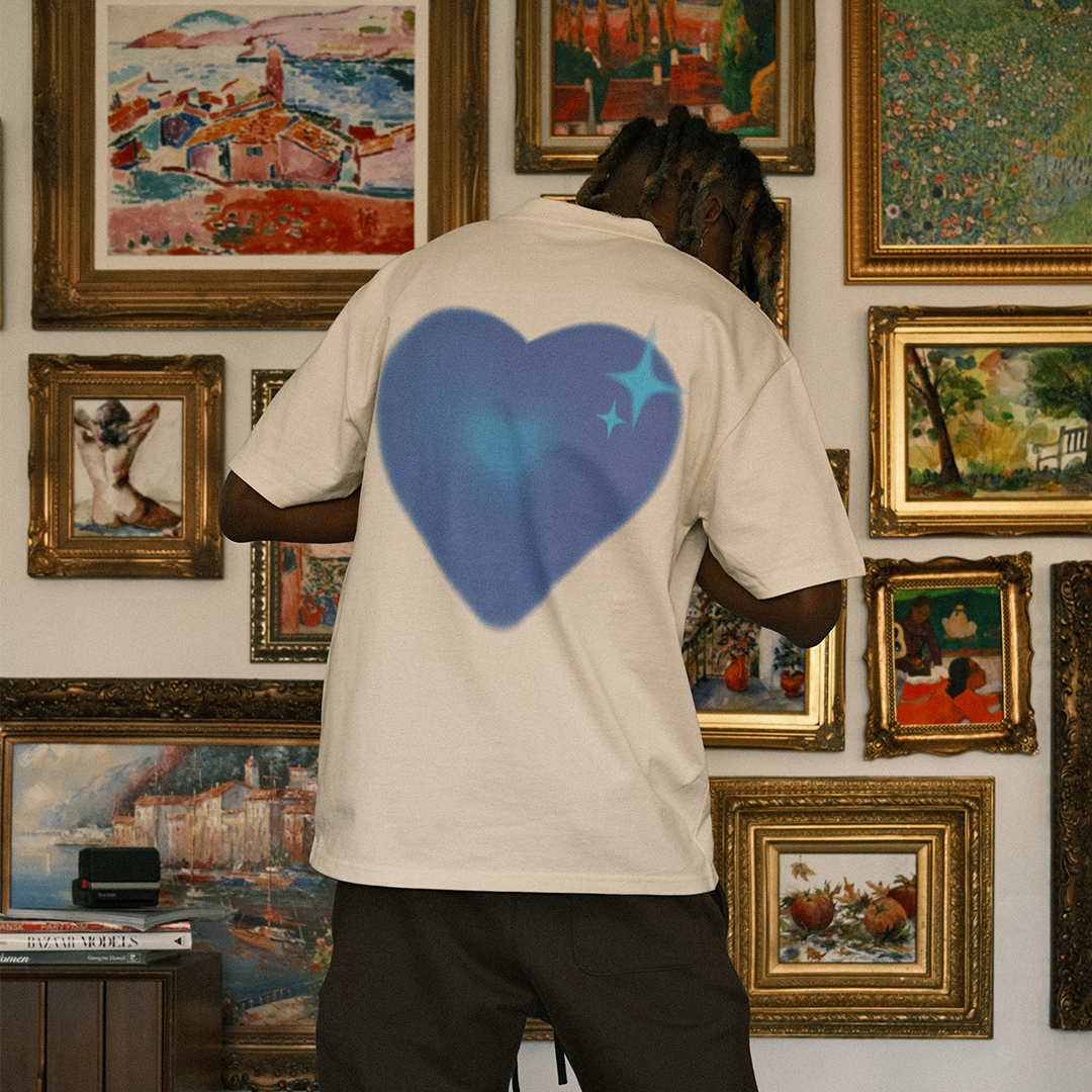Pulse Love T-Shirt in Ecru