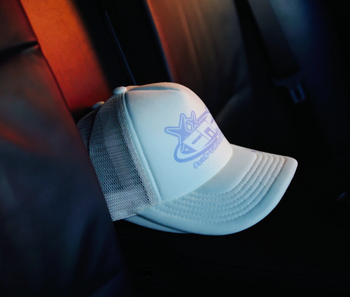 Star Banner Trucker Cap - Ivory