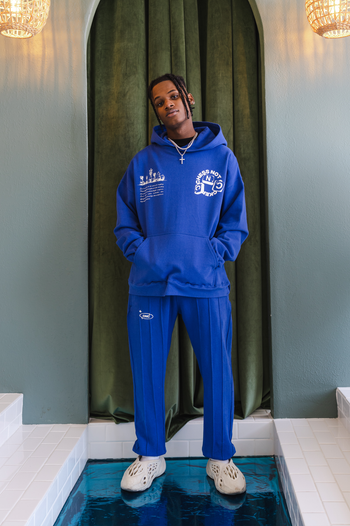 Scramble Hoodie - Cobalt Blue