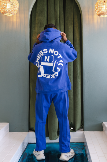 Scramble Hoodie - Cobalt Blue