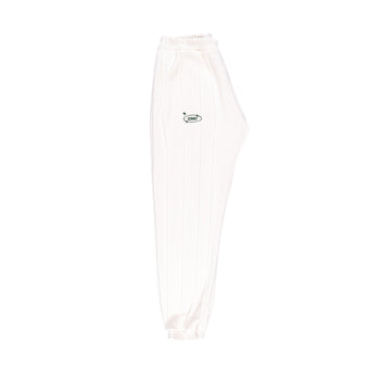 Pin-tuck Pinstripe Sweatpant - Ivory