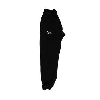 Pin-tuck Pinstripe Sweatpant - Jet Black