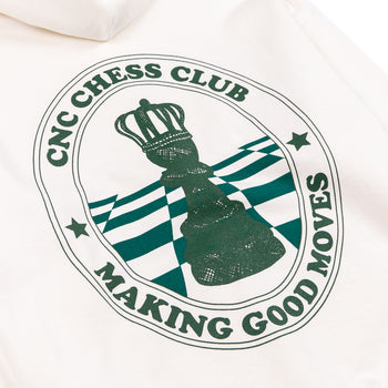 Chess Club Hoodie - Ivory