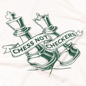 Chess Club T-Shirt - Ivory